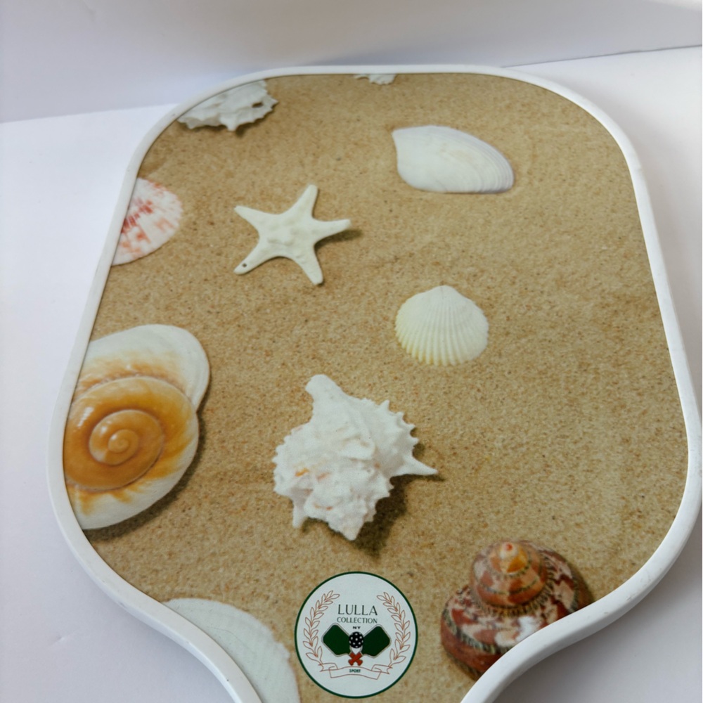 NWOT Lulla Sport Seashell Pickleball Paddle - Picture 8 of 13